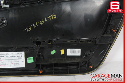 12-16 Mercedes R172 SLK200 SLK250 Front Left Interior Door Panel Assy Black
