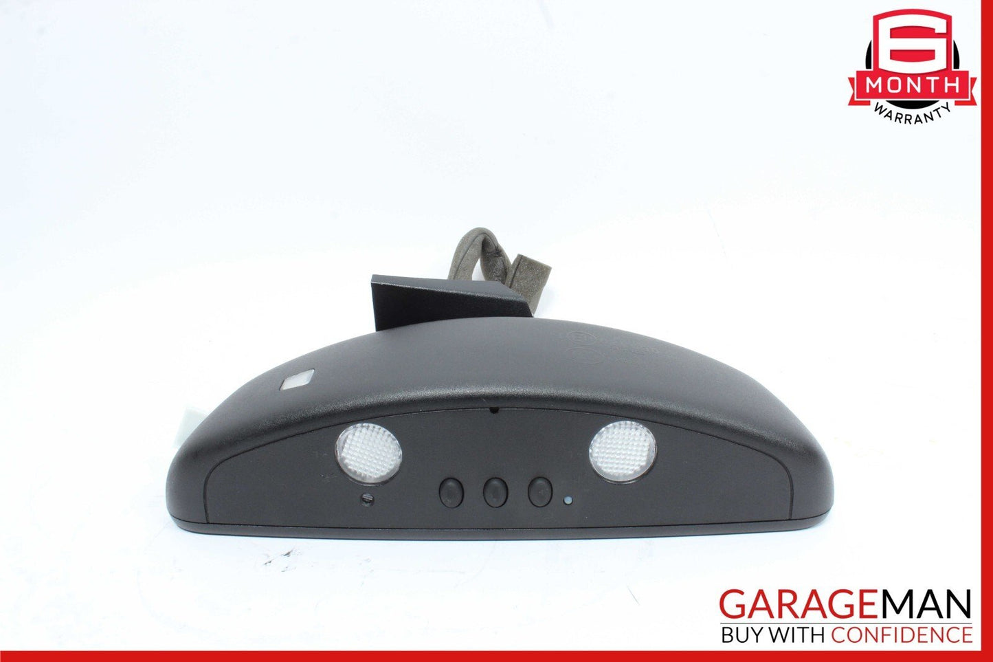 10-16 Mercedes W204 C250 C300 E350 Interior Upper Top Rear View Mirror Black OEM