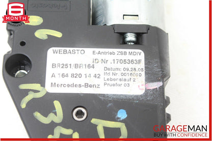 06-12 Mercedes W251 R350 ML550 Panoramic Sunroof Sun Roof Motor 1648201442 OEM