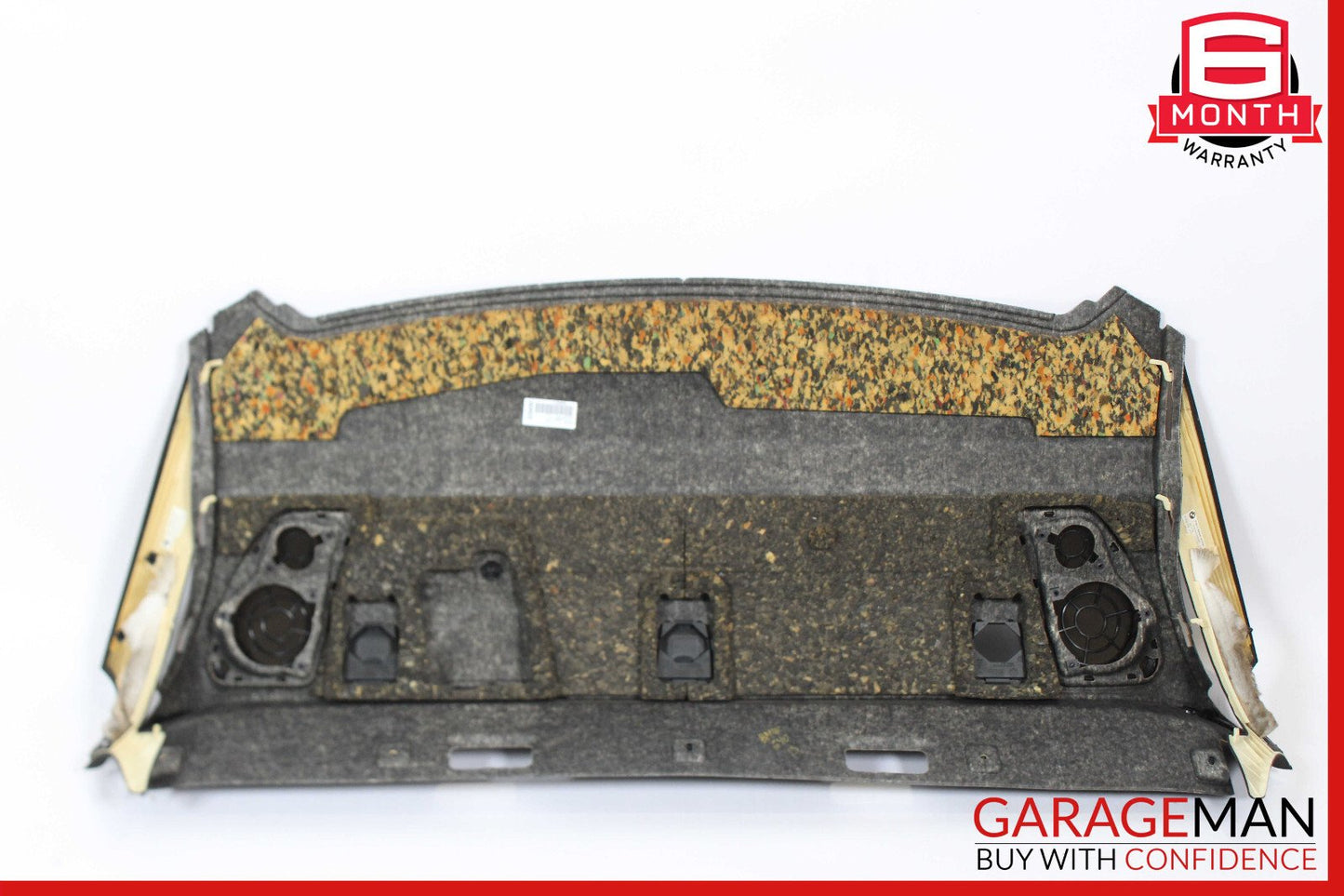 13-19 BMW 640i 650i F06 Rear Deck Shelf Speaker Trim Cover Panel OEM