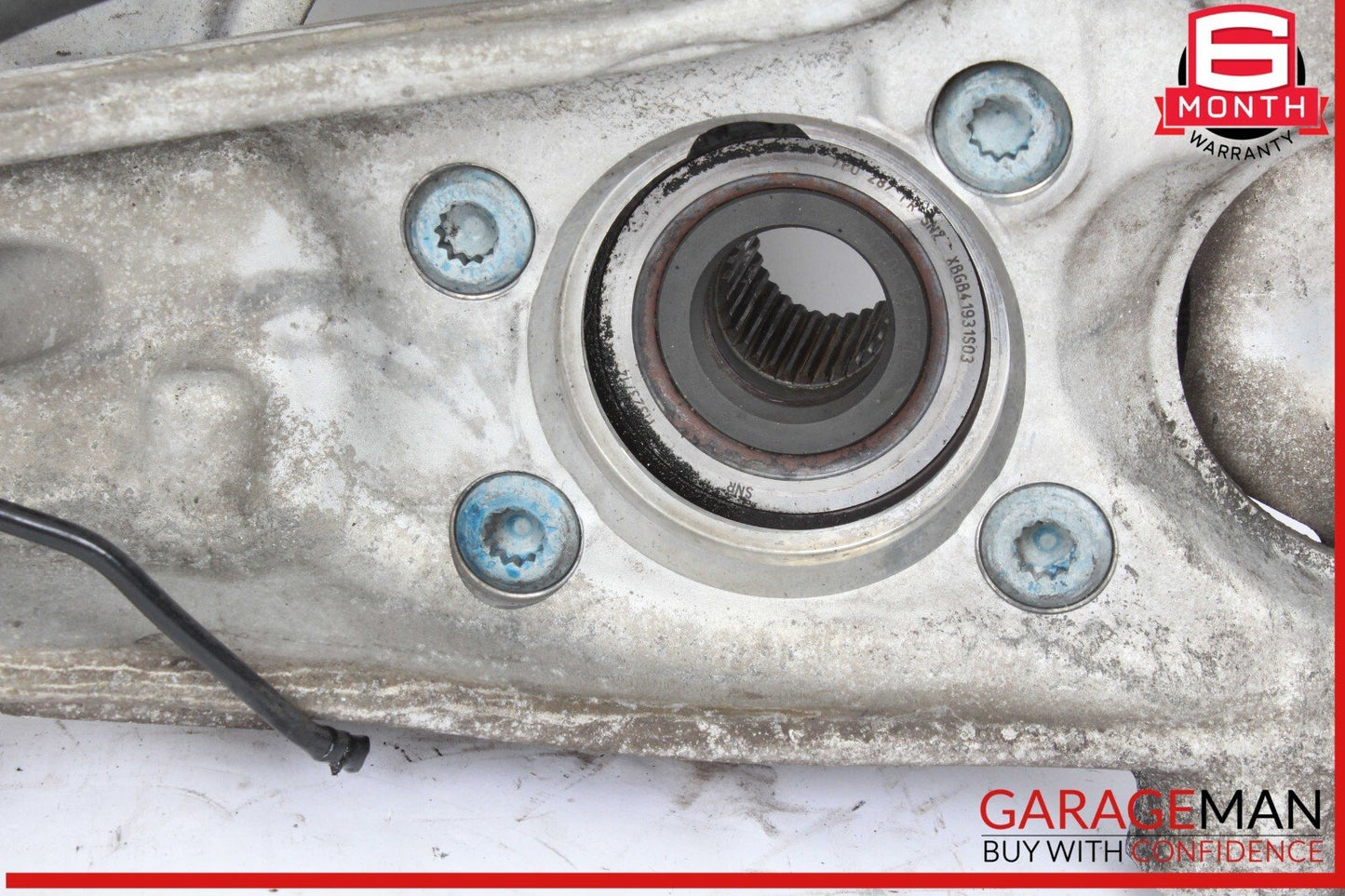 11-18 Porsche Cayenne S 958 Front Right Spindle Knuckle Hub Bearing OEM