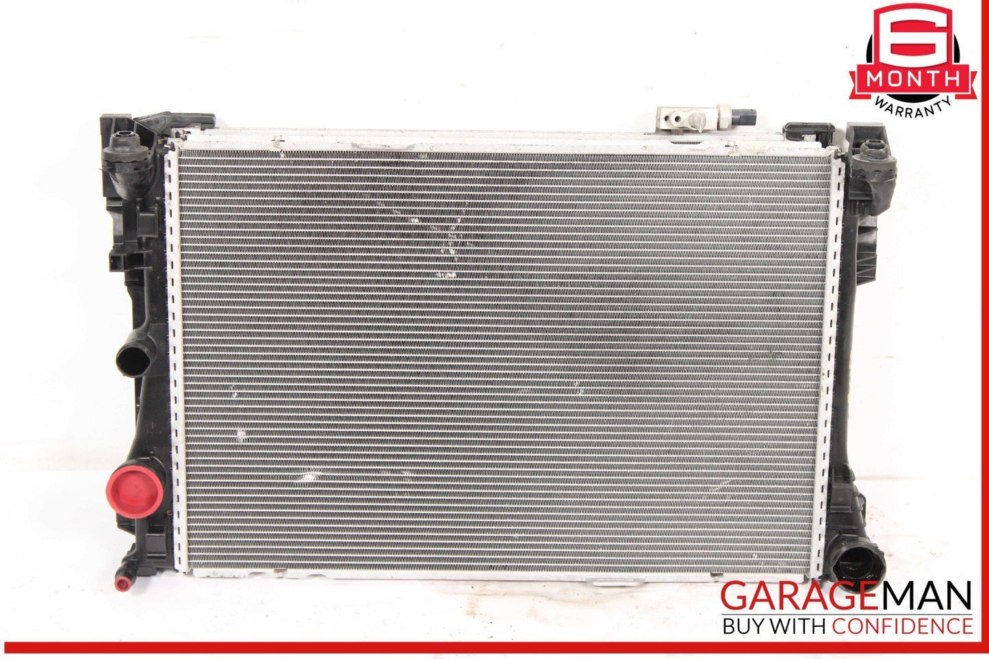 12-15 Mercedes W204 C250 M271 Engine Cooling Radiator AC Air A/C Condenser OEM