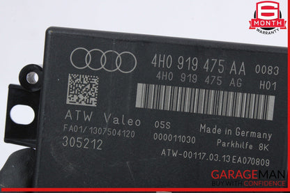 12-18 Audi A7 S7 Parking Aid Control Module Unit 4H0919475AA OEM