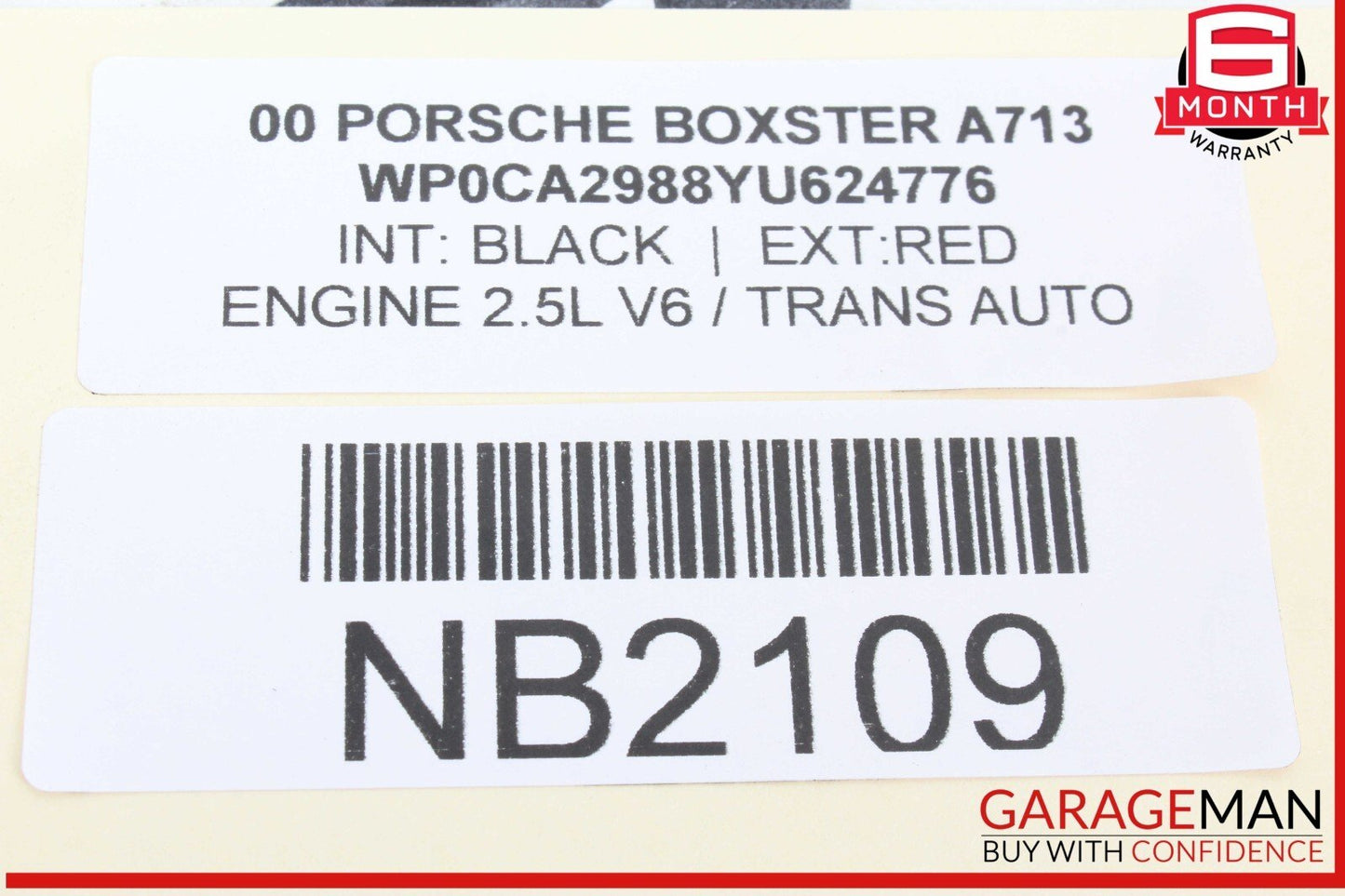 97-05 Porsche Boxster S 986 Radiator Water Coolant Overflow Expansion Reservoir