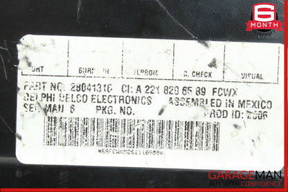 07-09 Mercedes W221 S550 CL550 Sirius Satellite Radio Module Receiver OEM