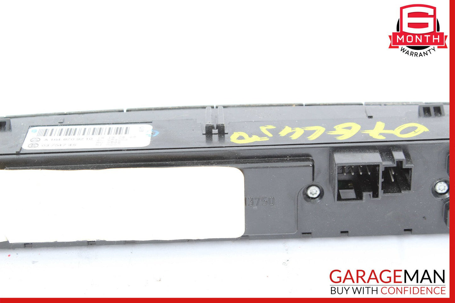 06-12 Mercedes X164 GL450 ML550 Hazard Control Switch Panel 1648709210 OEM