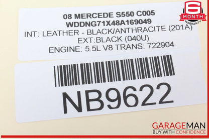 07-14 Mercedes W221 S550 CL550 Tire Pressure Monitor Module 2215402362 OEM