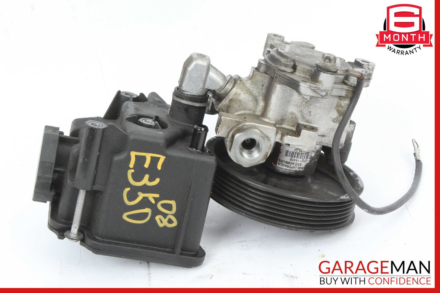 07-09 Mercedes W211 E350 Power Steering Pump Reservoir Assembly 0054665801 OEM