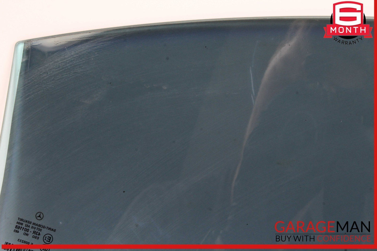 06-11 Mercedes W219 CLS500 CLS550 Rear Left Driver Side Door Window Glass