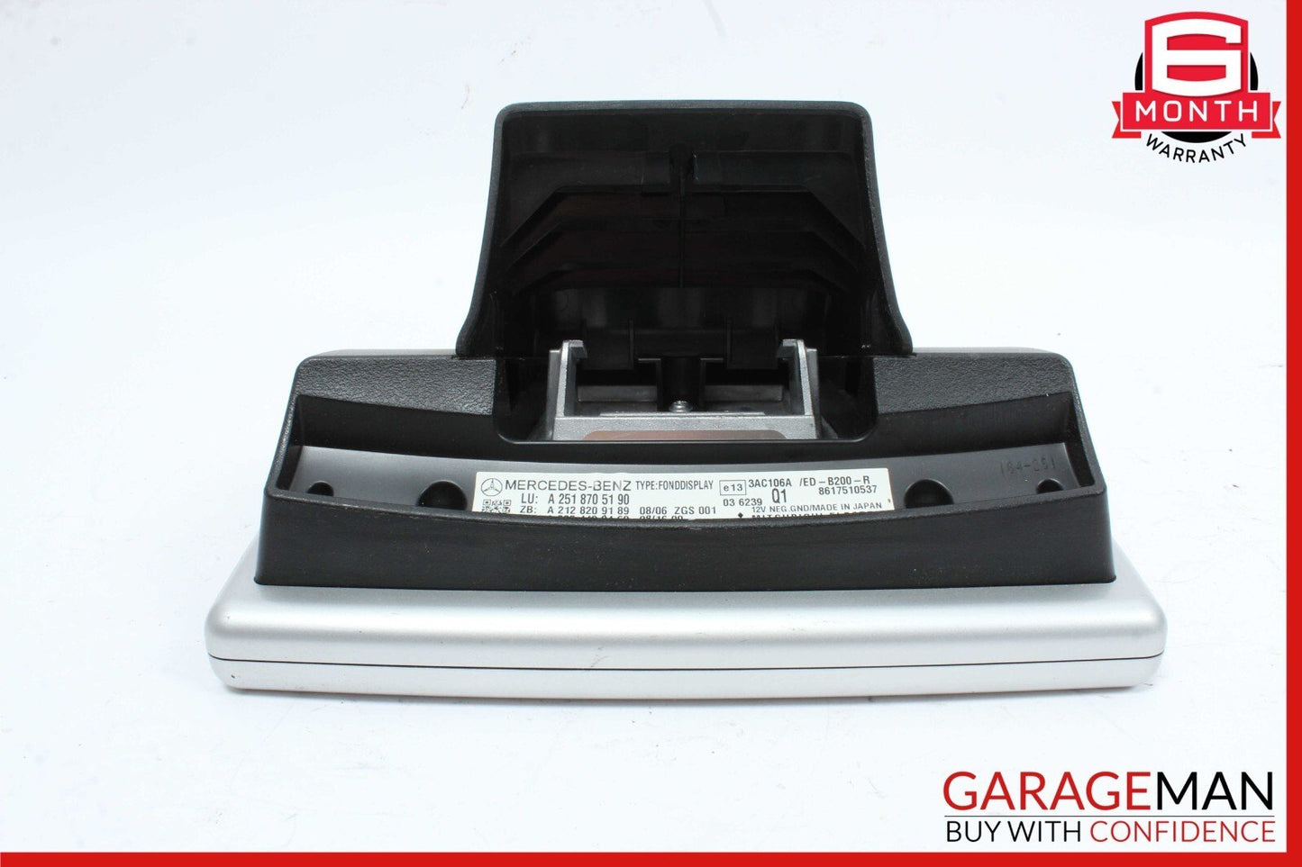 09-13 Mercedes ML350 GL450 ML550 Right / Left Headrest Screen Monitor Display