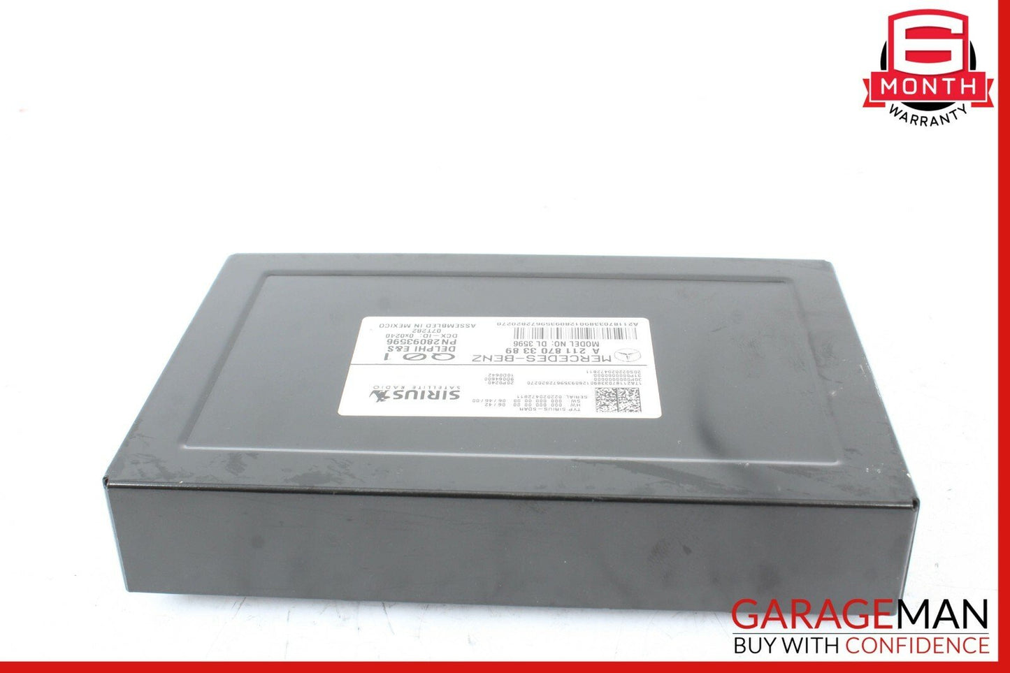 Mercedes W211 E350 GL450 ML350 R320 Sirius Satellite Radio Receiver Module OEM