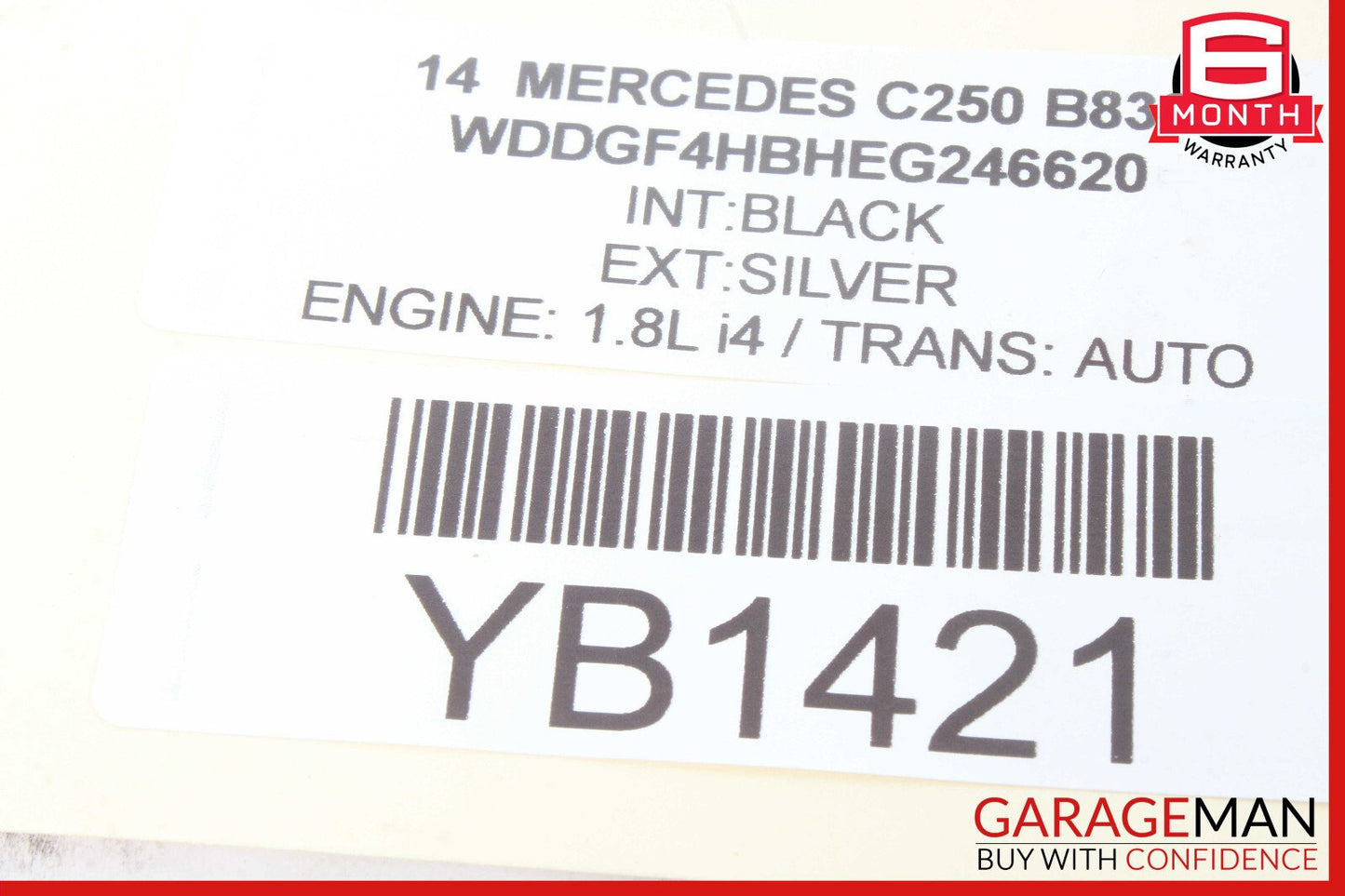 08-18 Mercedes W204 C250 E350 Rear Left / Right Suspension Upper Control Arm OEM