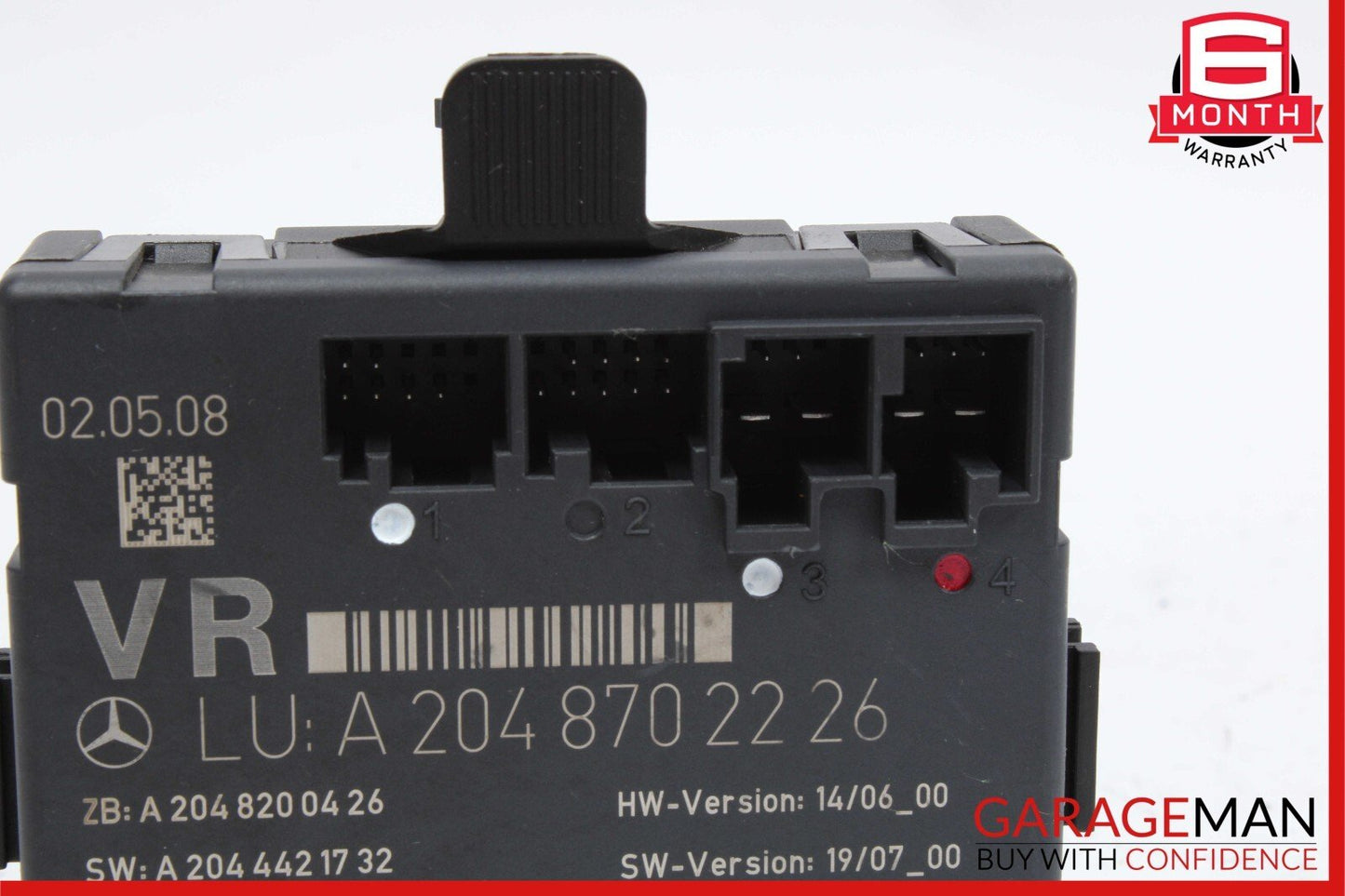 08-18 Mercedes GLK350 C350 C250 E400 Front Right Side Door Control Module Unit