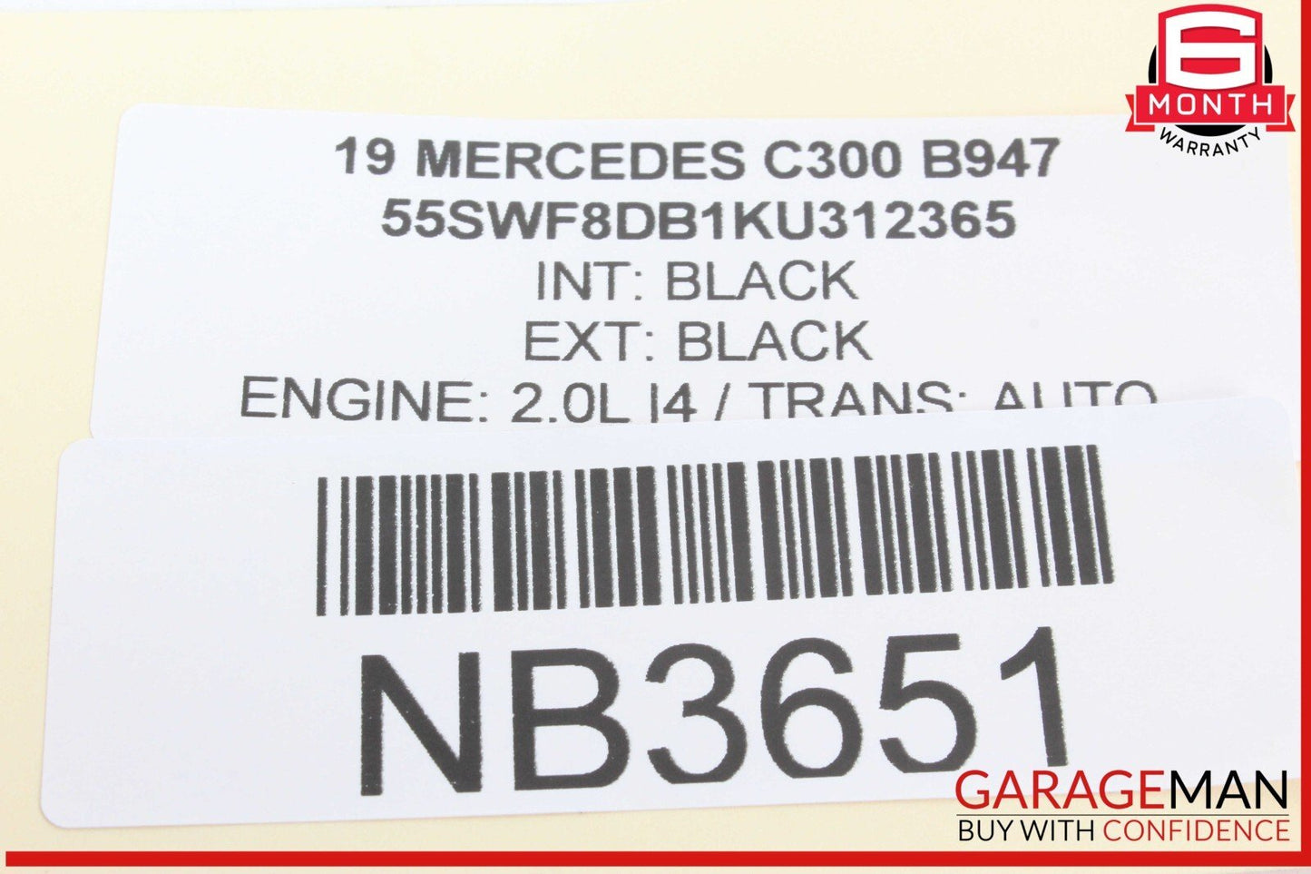 15-20 Mercedes W205 C300 C350e Rear Left Side Door Lock Latch Actuator OEM