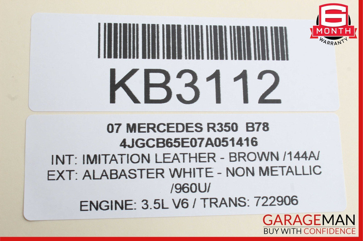 06-11 Mercedes R350 E350 C350 CLS350 Engine Coolant Thermostat Housing