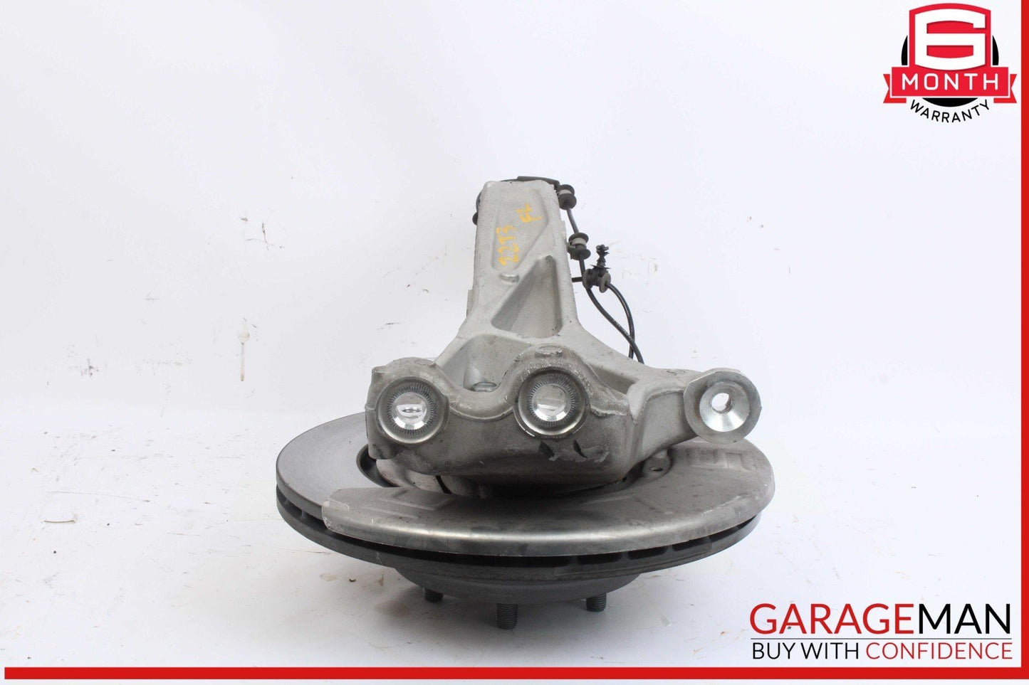 17-23 Tesla Model 3 Front Left Side Spindle Knuckle w/ Brake Rotor Disc OEM