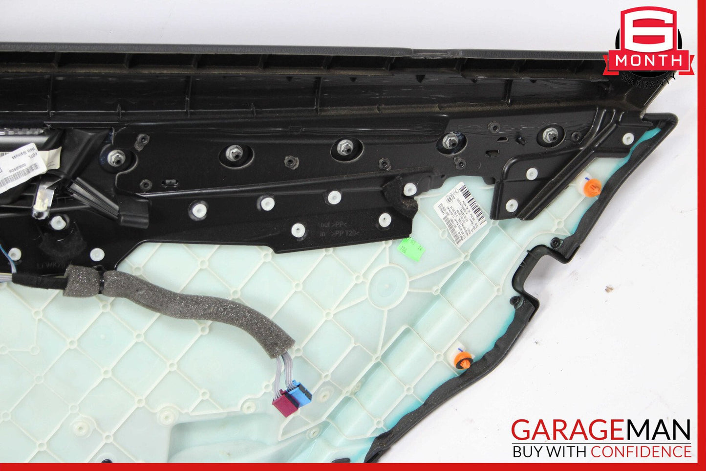 08-14 Mercedes W204 C250 C300 C350 Rear Left Interior Door Panel OEM