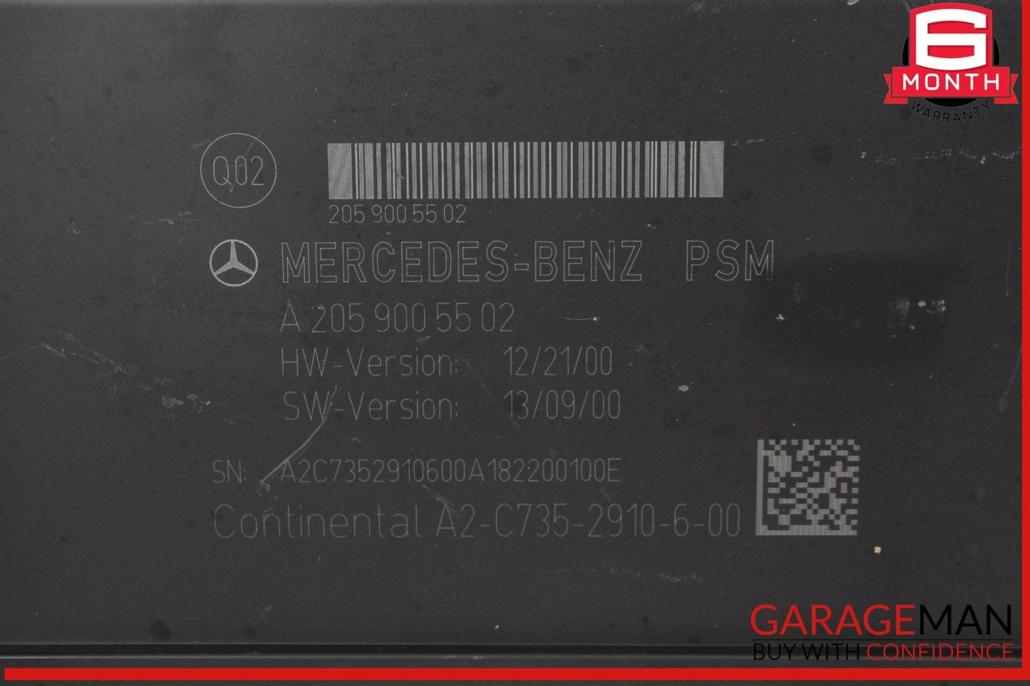 15-20 Mercedes X253 GLC350e C63 AMG Front Right Side Seat Control Module Unit