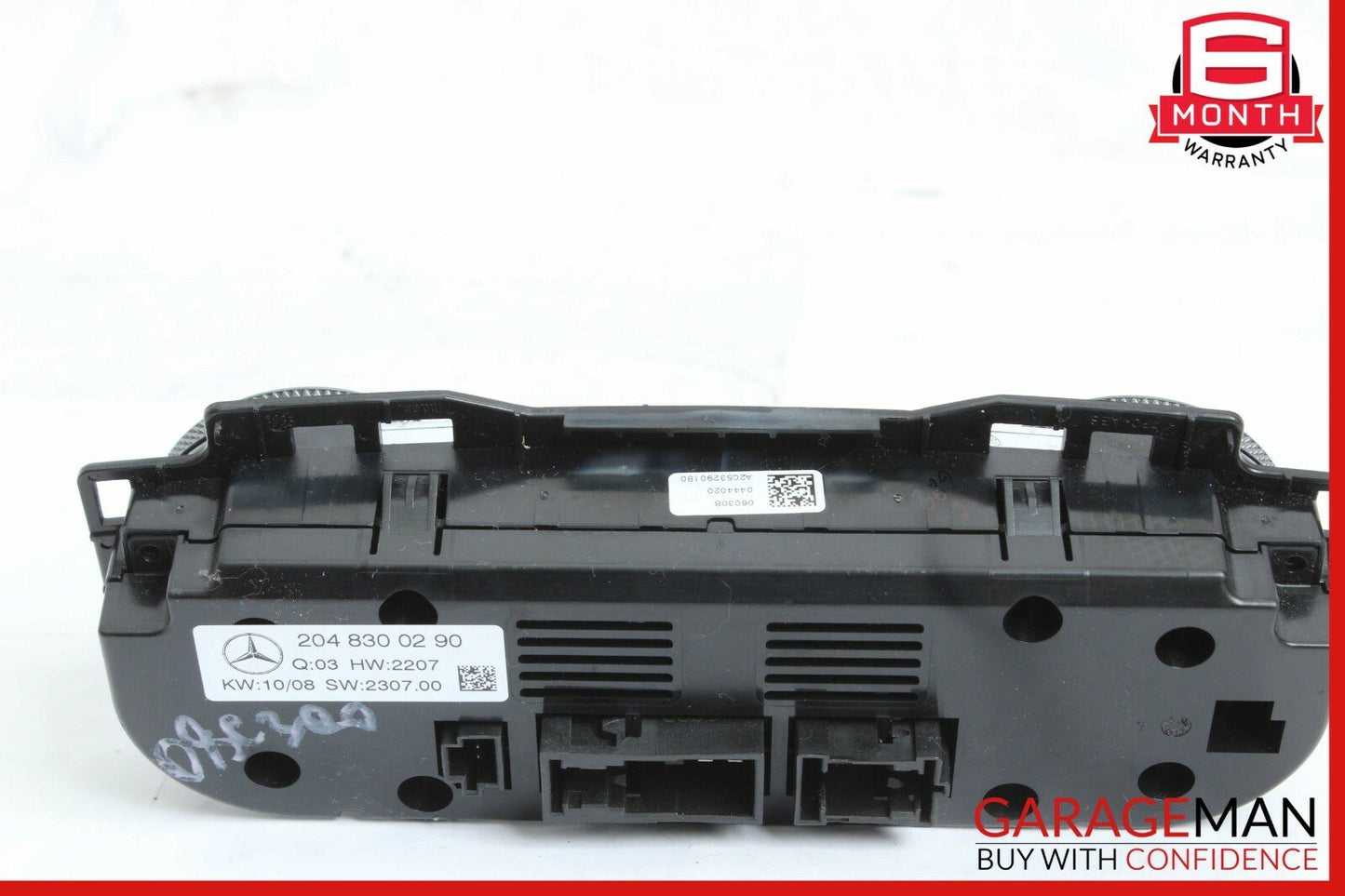 08-11 Mercedes W204 C300 AC A/C Climate Control Switch Module 2048300290 OEM