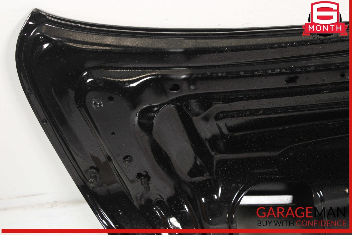 15-21 Mercedes W205 C300 C43 C63 AMG Rear Trunk Lid Shell Cover Panel Black OEM