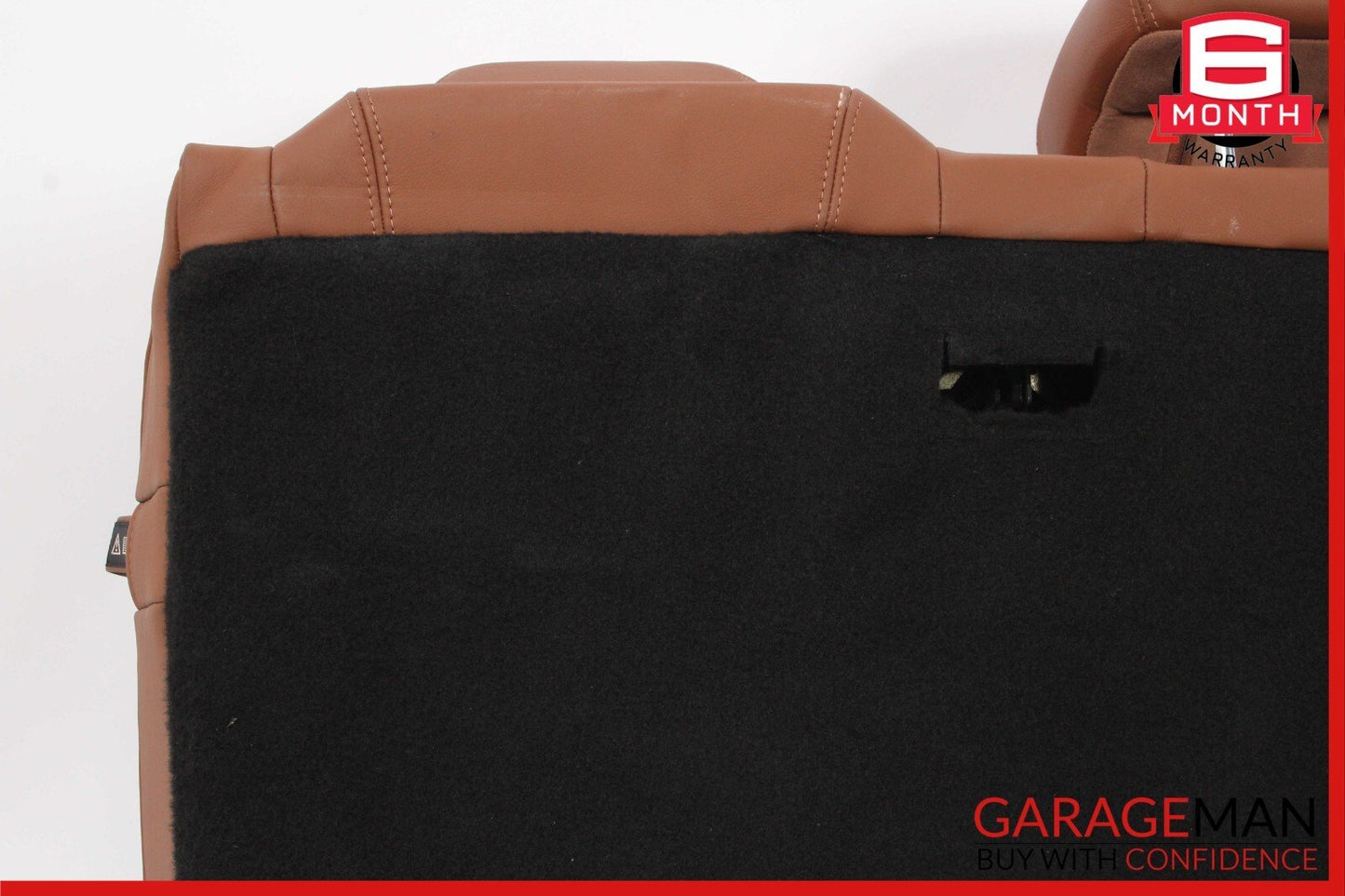 14-17 Maserati Ghibli M157 Rear Left Top Upper Seat Cushion Cover Assy Brown OEM