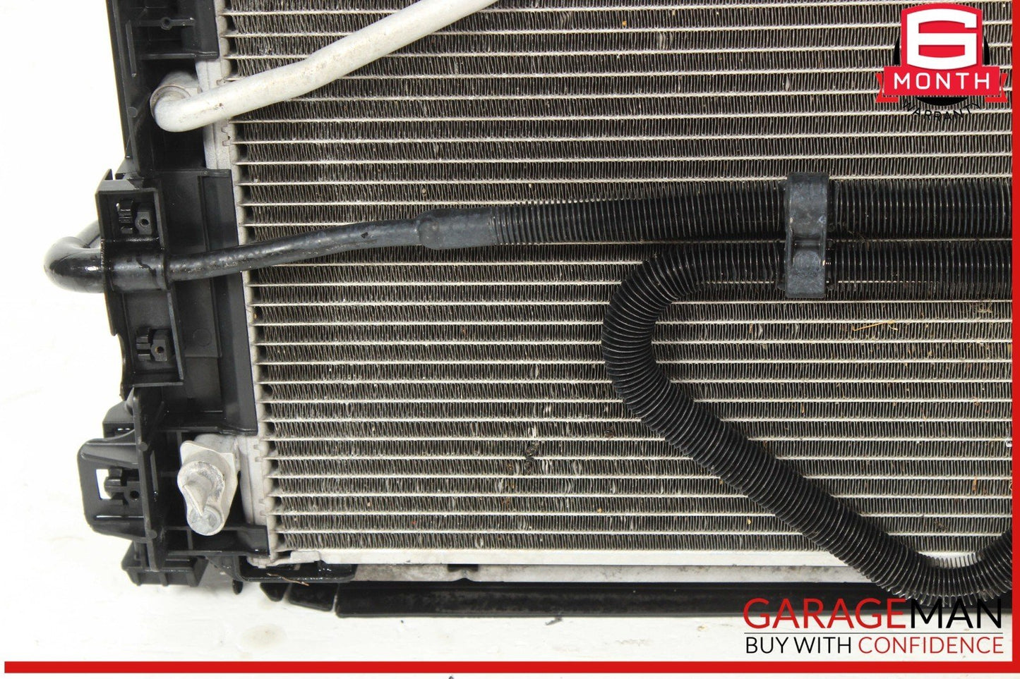 12-15 Mercedes R172 SLK250 Radiator Cooling Fan Motor AC Condenser Assy OEM
