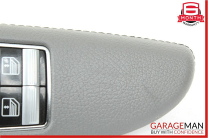 07-13 Mercedes W221 S550 Rear Right Side Door Window Switch Control Trim Grey