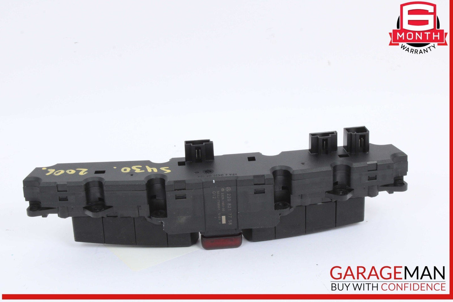 03-06 Mercedes W220 S430 S500 Center Dashboard Control Switch 2208217758 OEM