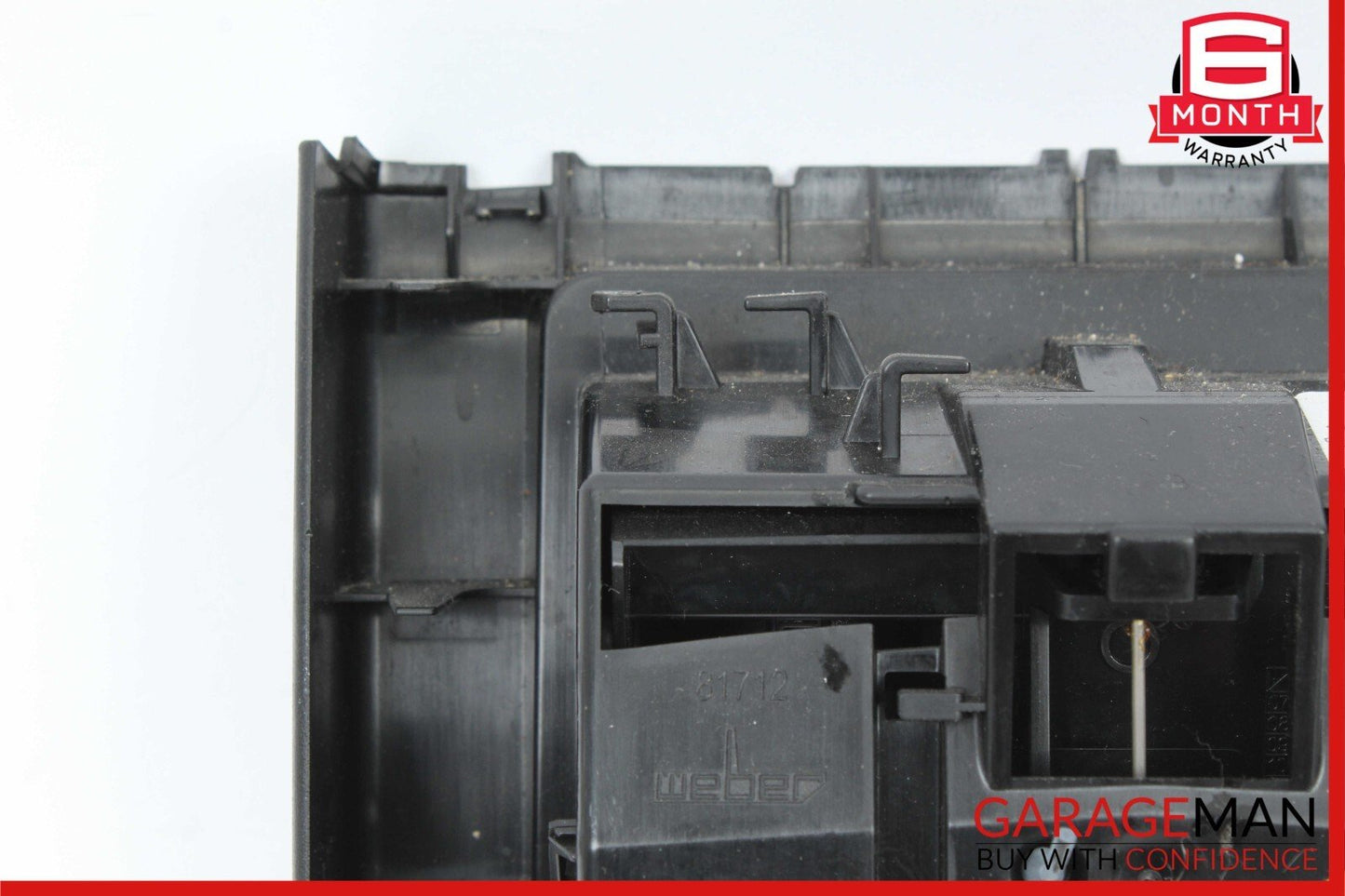 10-16 Mercedes W212 E350 E63 AMG Rear Center Console Ash Tray Compartment Black