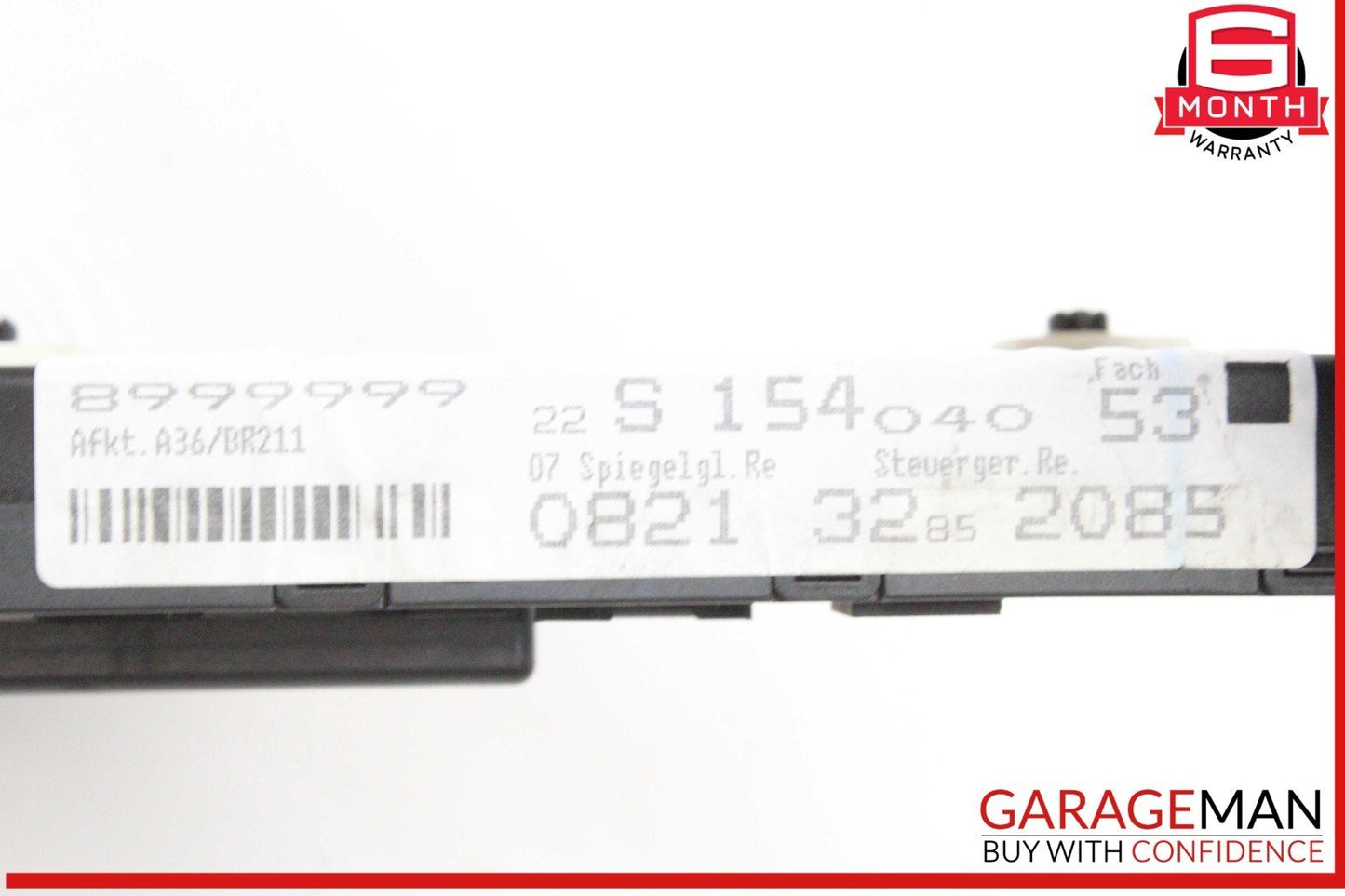 03-09 Mercedes W211 E350 E550 Front Right Passenger Side Door Control Module OEM