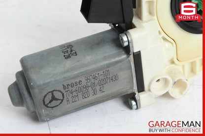 07-13 Mercedes S400 S550 Rear Right Side Door Window Regulator Motor Unit