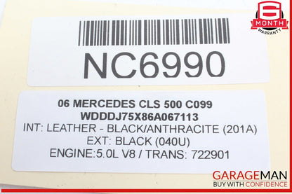 03-11 Mercedes W219 CLS500 Rear Left or Right Side Window Control Switch Button