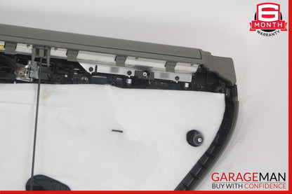 11-17 Porsche Cayenne 958 Rear Left Side Interior Door Trim Panel Assy Gray