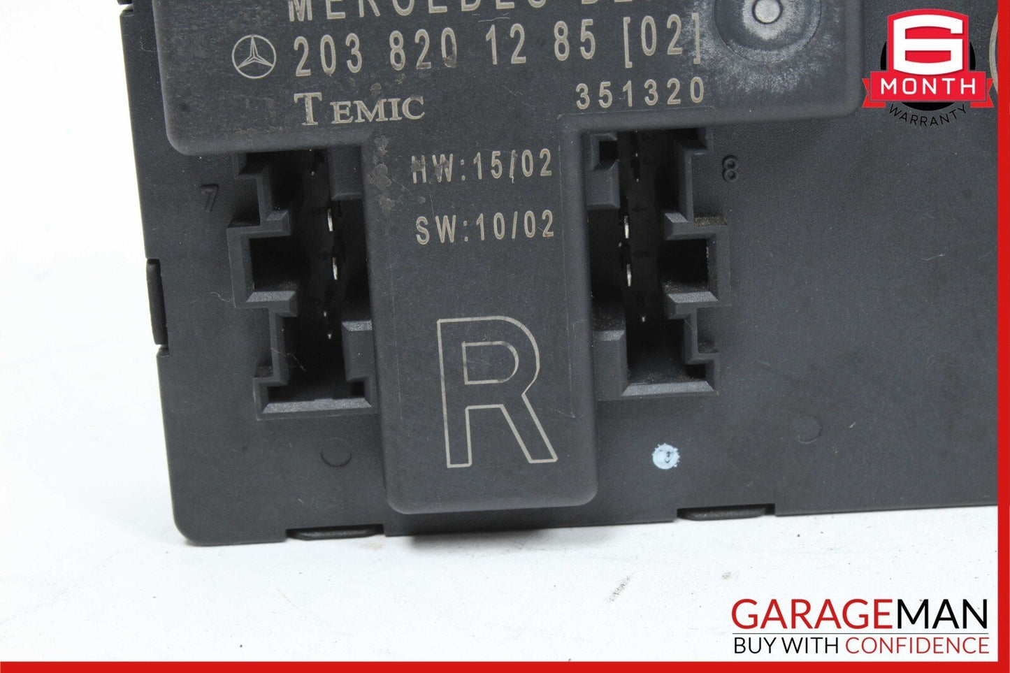 01-07 Mercedes W203 C240 C320 Front Right Door Control Module 2038201285 OEM