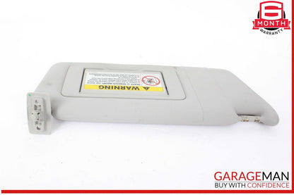01-07 Mercedes W209 CLK500 Front Right Side Sun Visor Sunvisor Gray 2038170320