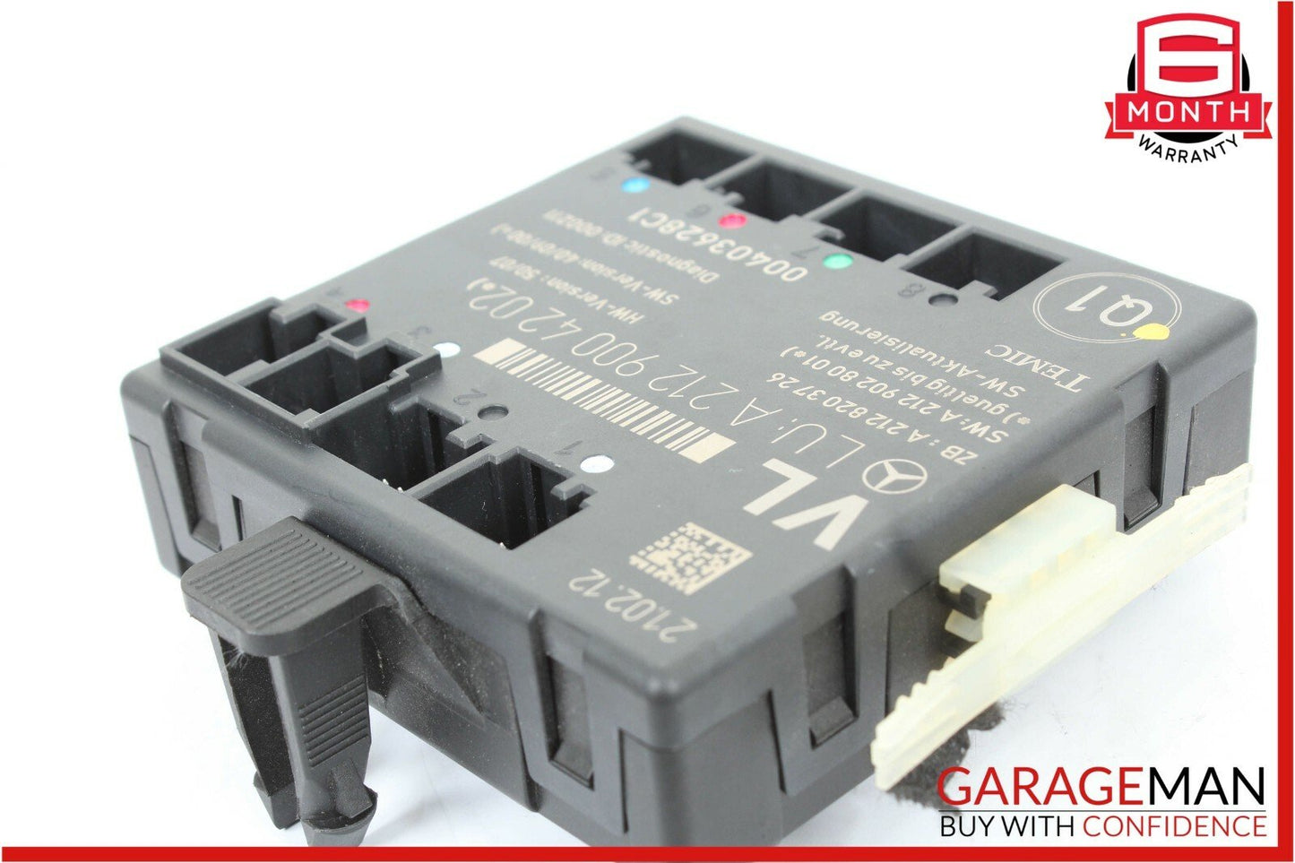 08-15 Mercedes W204 C250 C300 Front Left Driver Side Door Controller Module Unit