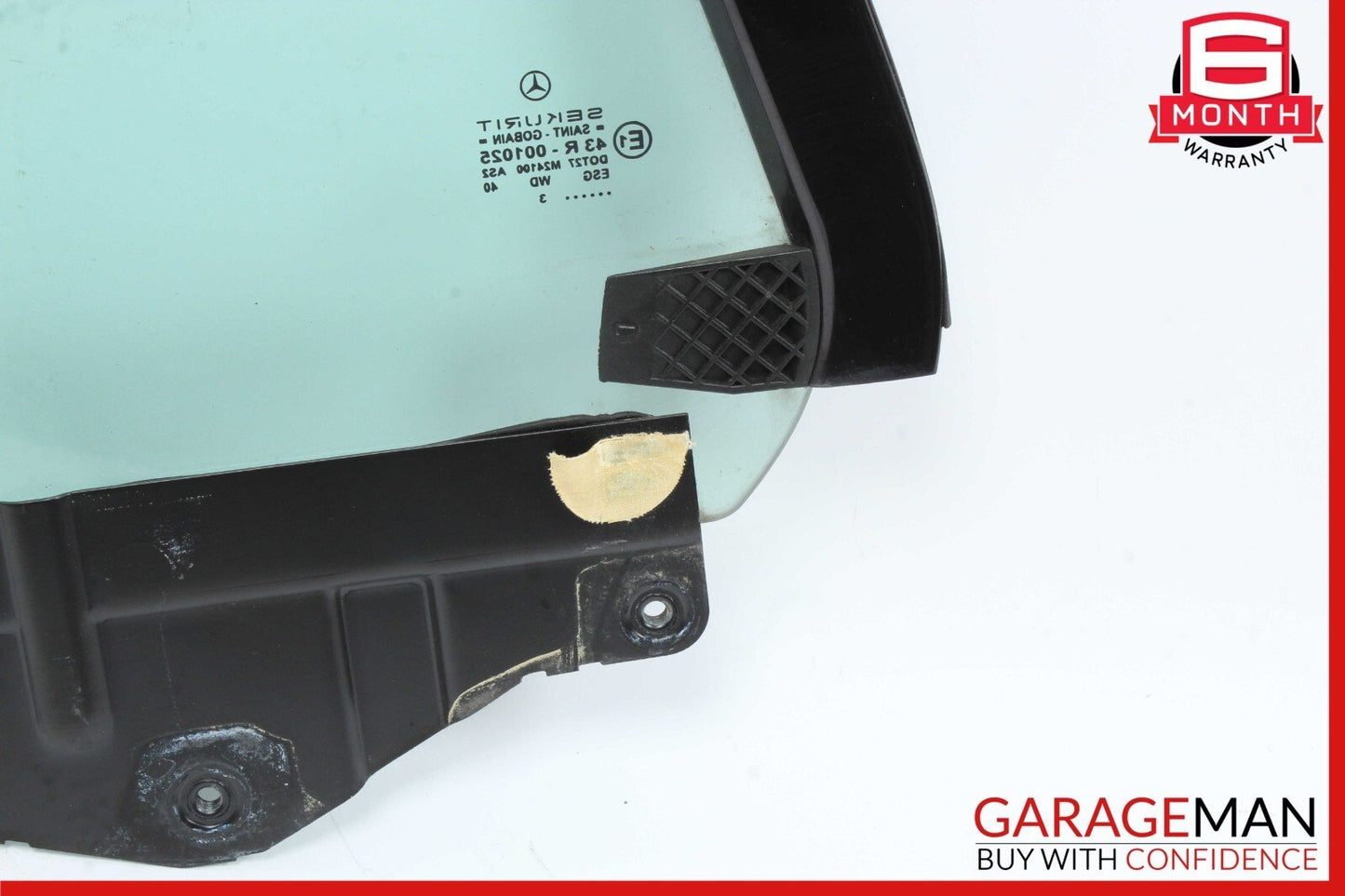 03-11 Mercedes R230 SL500 Rear Left Driver Side Door Window Quarter Auto Glass