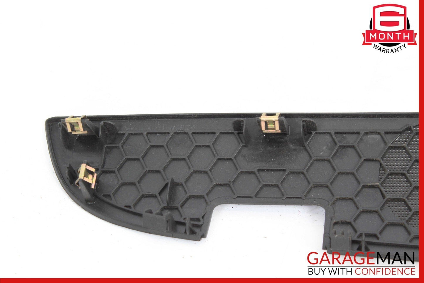 03-12 Mercedes R230 SL500 SL550 Rear Deck Speaker Cover Trim Panel Black OEM