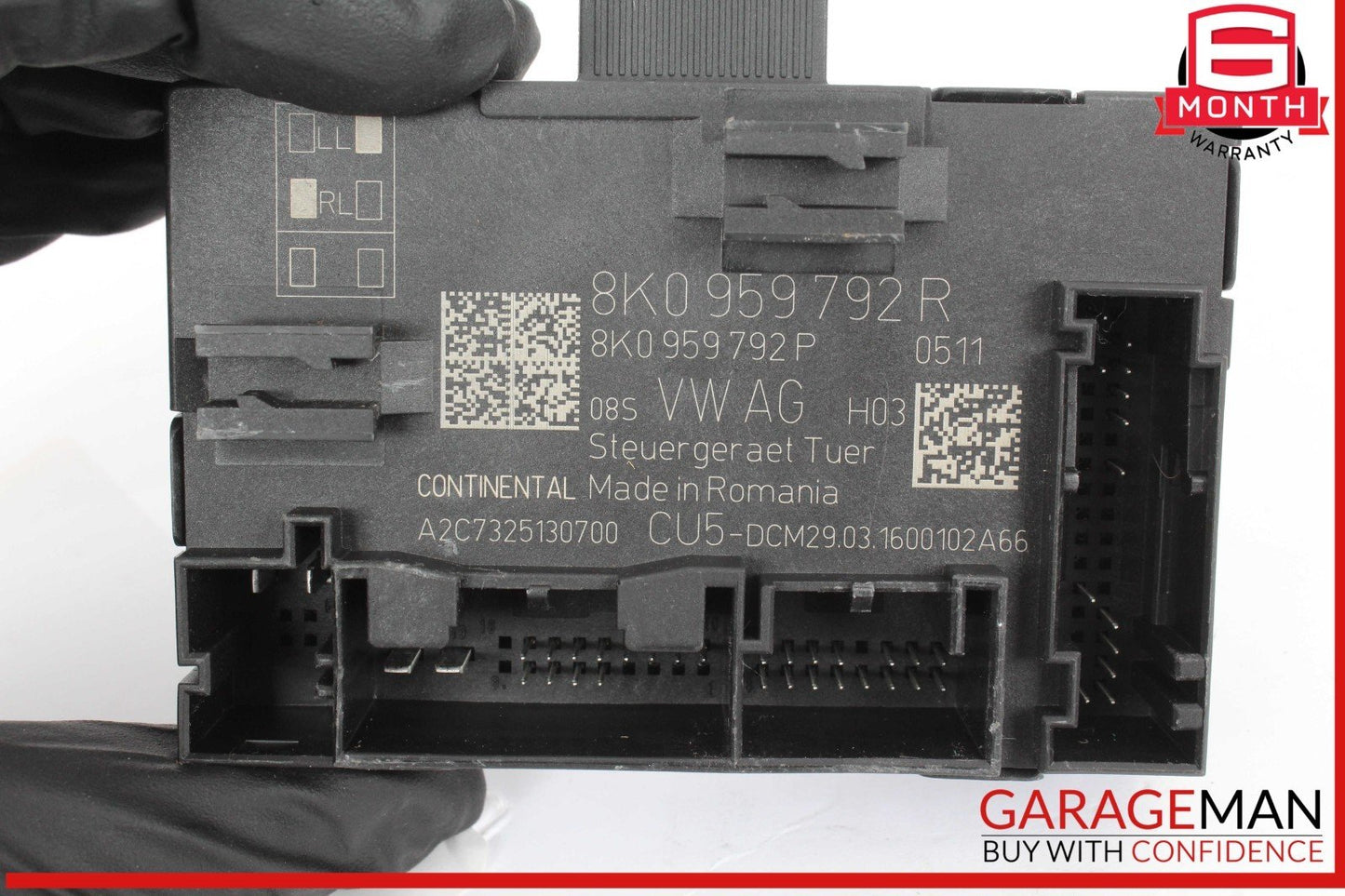 13-17 Audi SQ5 Q5 Front Right Passenger Side Door Control Module Unit 8K0959792R