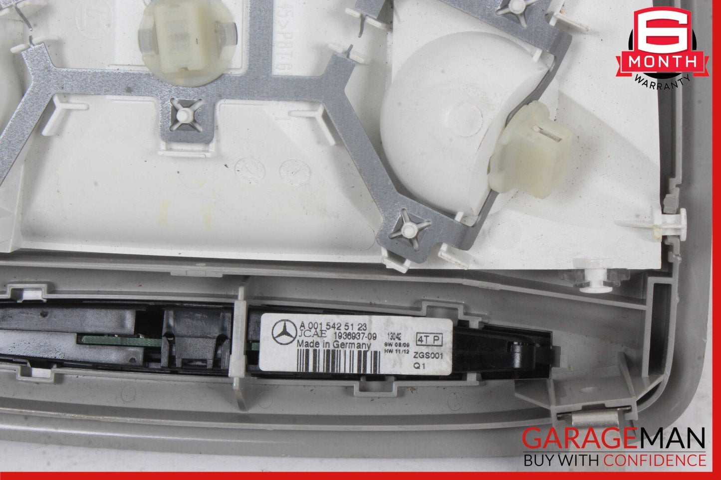 12-19 Mercedes X166 GL450 GLE350 Interior Roof Compartment Reading Light Lamp