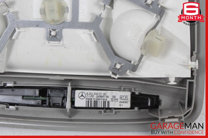 12-19 Mercedes X166 GL450 GLE350 Interior Roof Compartment Reading Light Lamp