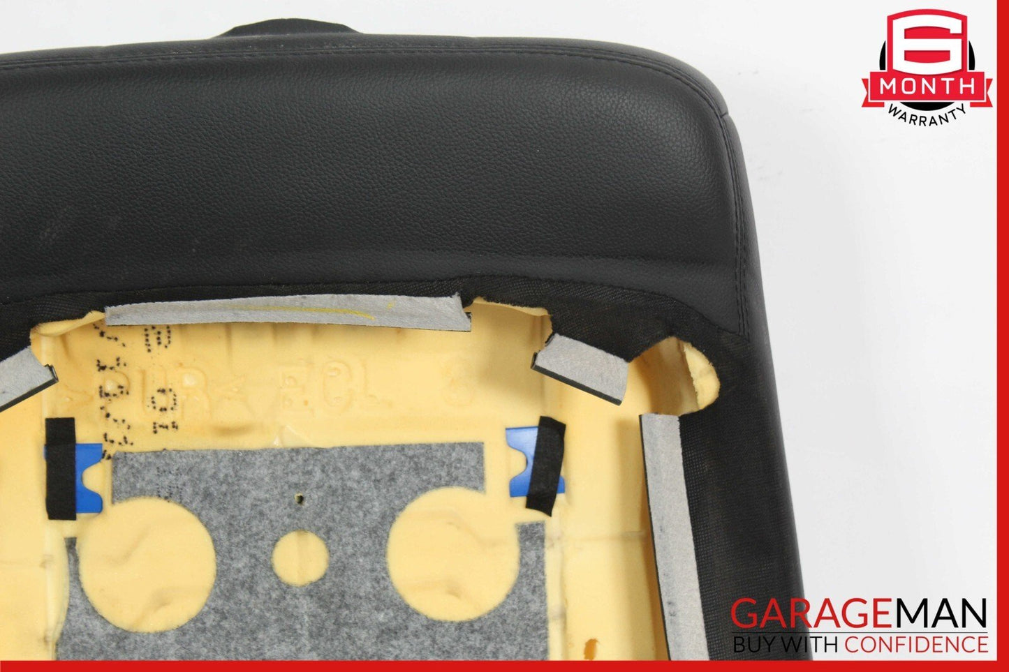 09-13 Mercedes ML500 ML350 R350 Front Left Side Upper Seat Cushion Cover Black