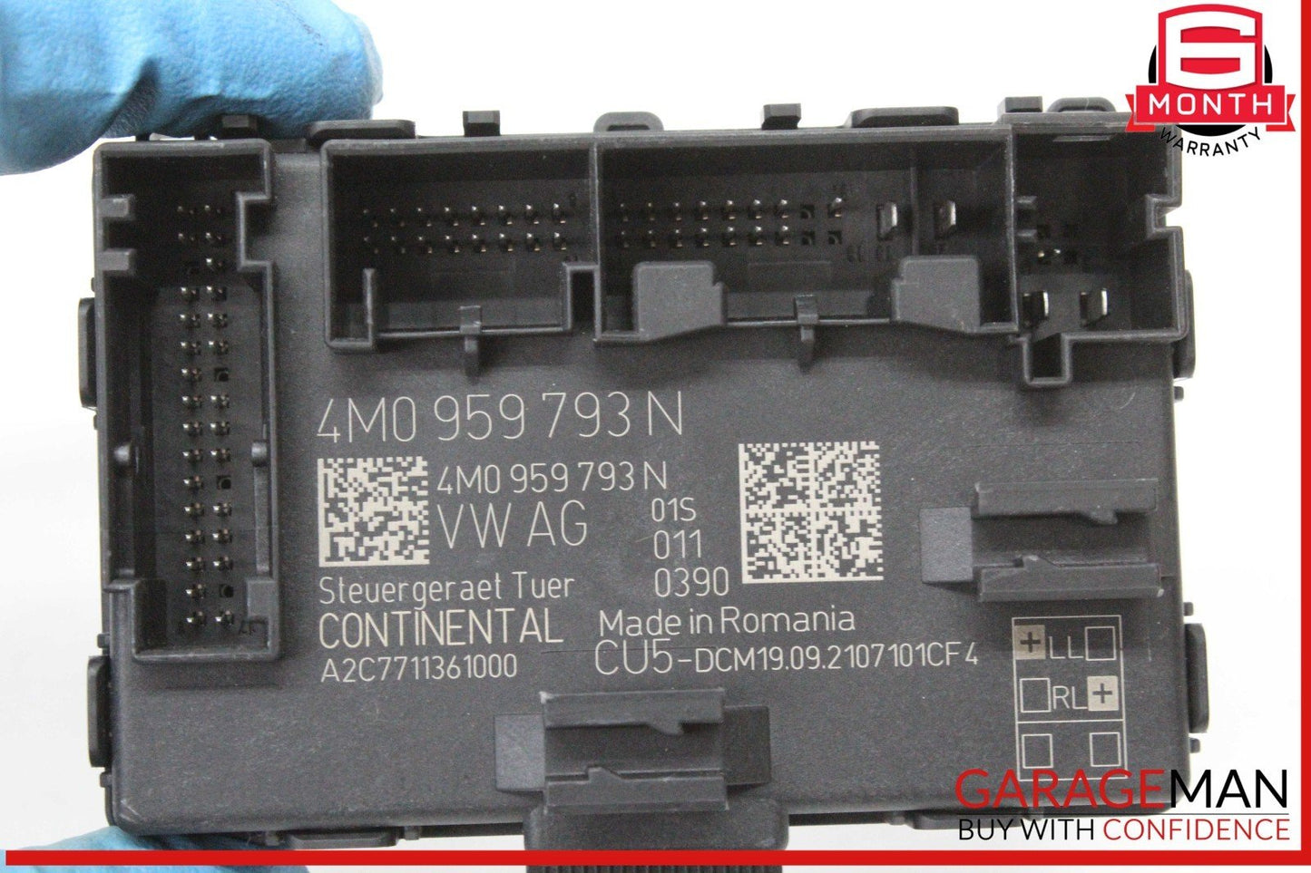 19-24 Audi S5 Q7 Front Left Driver Side Door Control Module Unit 4M0959793N OEM