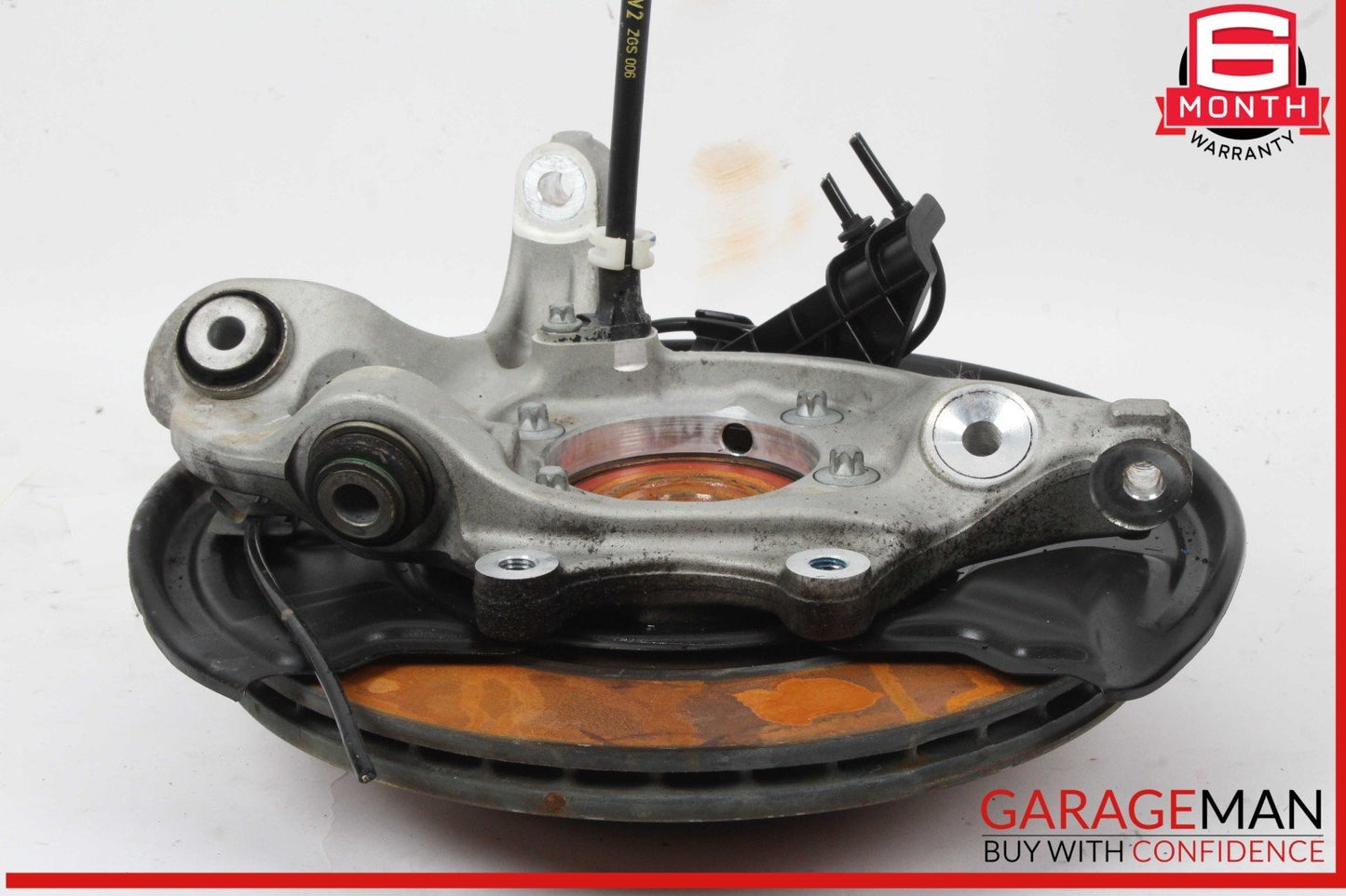 08-17 Mercedes W207 E350 C300 Rear Right Side Spindle Knuckle Hub w/ Rotor Disc