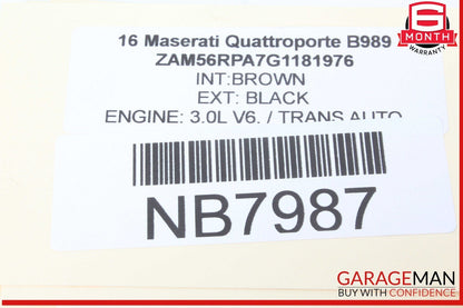 14-17 Maserati Quattroporte M156 Xenon HID Headlight Ballast Module Unit OEM