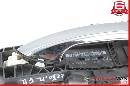 12-14 Mercedes W204 C250 Right Passenger Exterior Door Handle Keyless Go Silver