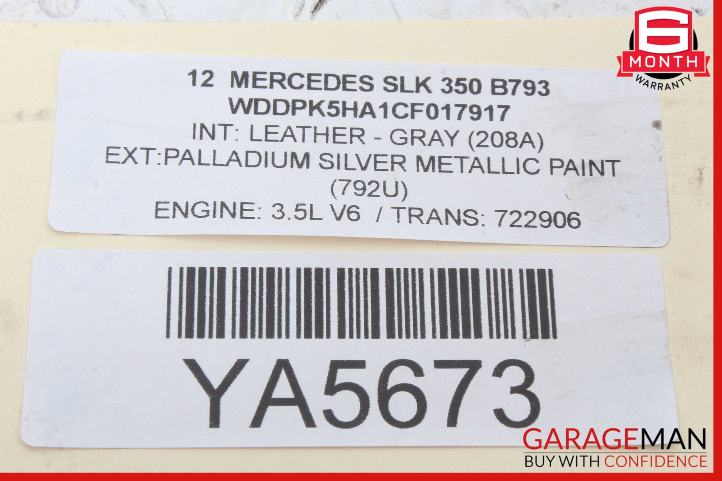 97-16 Mercedes R172 SLK350 Rear Right / Left Lower Thrust Control Arm OEM