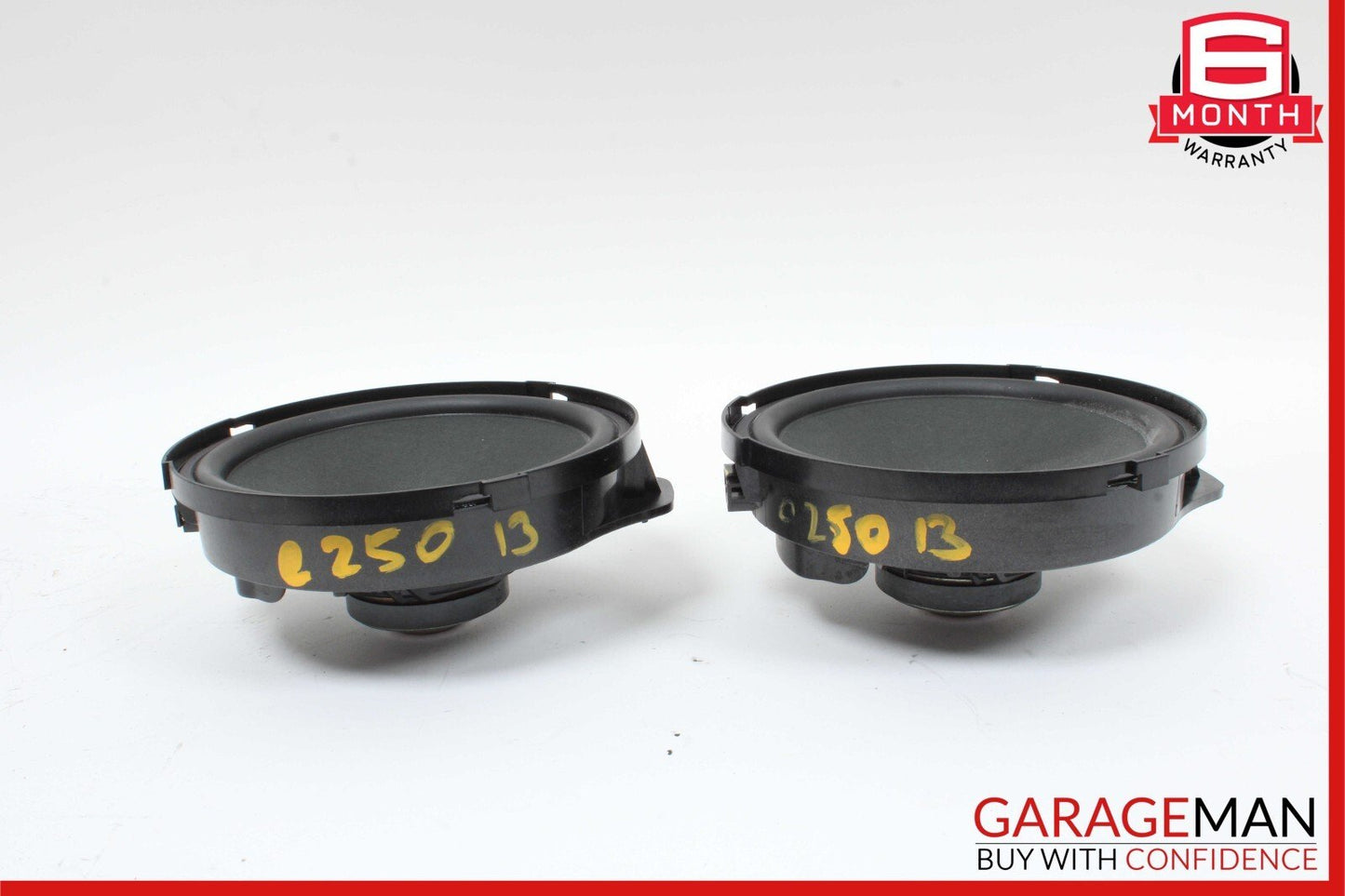 08-15 Mercedes W204 C250 C350 GLK350 Rear Door Audio Speaker Set of 2 Pc OEM