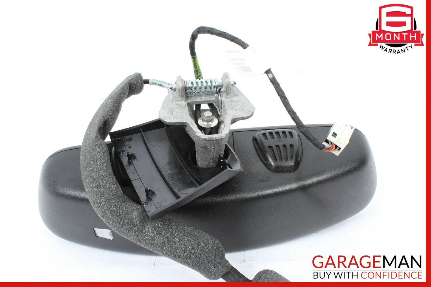 10-16 Mercedes W204 C250 E350 Interior Upper Rear View Mirror Black 2048104217