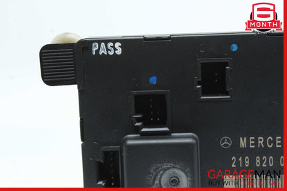 06-11 Mercedes W219 CLS500 Rear Right Door Control Module 2198200326 OEM